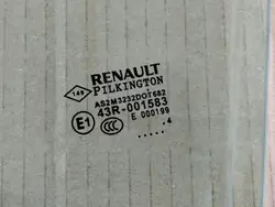 CAPTUR SZYBA DRZWI LEWY TYŁ OEM Vitre - Porte Arrière Gauche