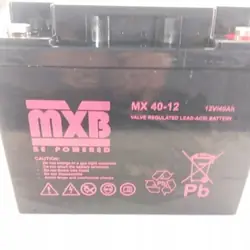 Batería MX 40-12 AGM usada (12V/40Ah)