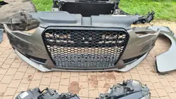 Audi A5 8T Lift 12-15 Parachoques Delantero Rociadores Xenon