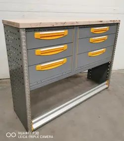 OEM 6 Van Shelving & Workbench for Transit Jumper