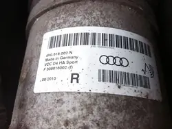 Amortisseur arrière suspension air OEM 4H0616002N
