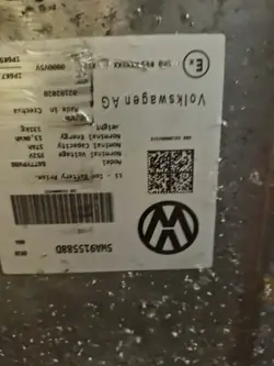 Batterie OEM 5WA915588D pour VW Golf VIII, Audi A3, Skoda Octavia 4