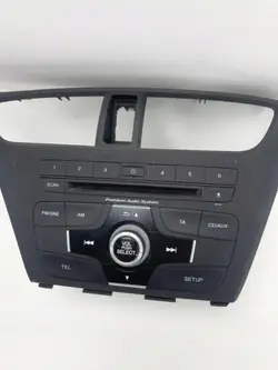 Panel Radio Honda Civic IX 2012 OEM 39100TA9G510M1