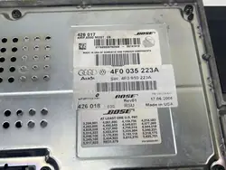 Begagnad Audi OE Bose-förstärkare 4F0035223A
