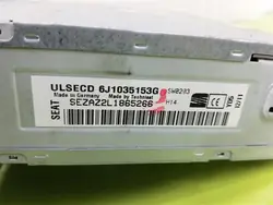 Radio CD de fábrica OEM 6J1035153G para Seat Ibiza IV