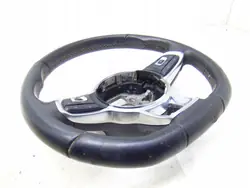 Volante Couro Plano OEM 5G0419091AQ para VW Golf VII