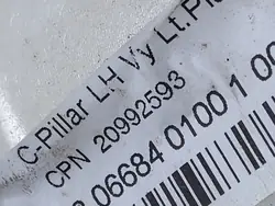 Joint de vitre latérale arrière gauche Cadillac XTS OEM 20992593