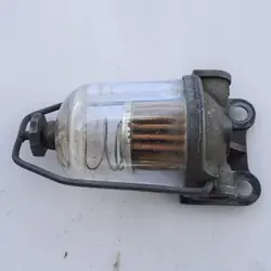 Filtre à carburant en verre complet & décanteur E-Type Série 2
