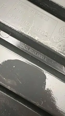 Griglia paraurti anteriore destra Volkswagen Caddy 2K5853666E