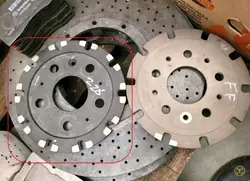 Keramik-Bremsscheibe CAM-Z28C für Camaro Z28 2015
