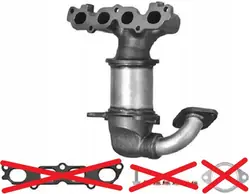 Hella 8LF 366 055-141 Catalyseur au collecteur