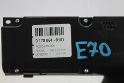 Panneau de climatisation OEM 9178064 pour BMW X5 E70 2006-2013