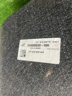 Rideau de coffre Mercedes-Benz OEM 554000830 - Occasion