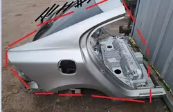 Volvo S60 II bakre höger panel OEM REARRIGHTQUARTER