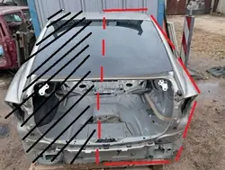 Volvo S60 II Heckrechte Seitenteil OEM REARRIGHTQUARTER