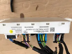 Módulo de caixa de fusíveis BSM R02 Citroen C5 III X7 Peugeot 3008