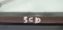 Bakre höger ruta OEM 357845298 för VW Passat B5