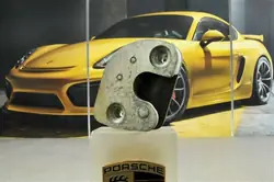 Porsche 993 Dörrlås OEM 99353102901 Vänster Sida
