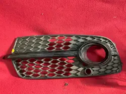 Rejilla de parachoques delantera Q5 8R S-LINE izquierda PDC negra 8R0807681S