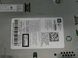 Radio CD 600 Opel OE usado OEM 23210484 para Mokka