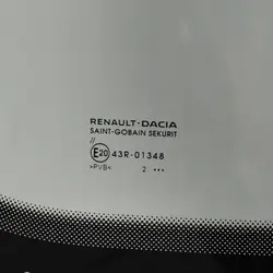 Begagnad framruta OEM 727124129R för Dacia