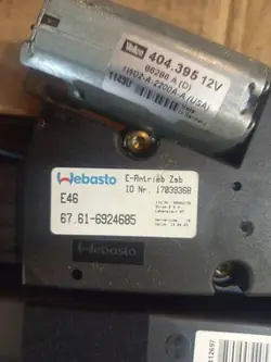 Teto solar BMW OEM 67616924685 para 3 Touring E46