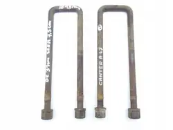 Attache de Ressort Mitsubishi OE M18x310x75 - Essieu Arrière