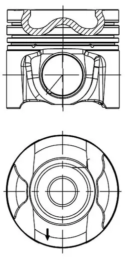 Kolben OEM 31-30005-000 für Ford Transit 2.0 TDCI