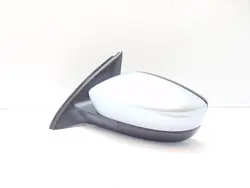 Retrovisor esquerdo dianteiro Skoda Rapid I 5J LA7W Prata 5 pinos