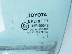 Vitre arrière gauche OEM 26353REFSXOW92QAQA Toyota Corolla