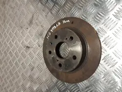 Suzuki OE FOB1716 Hintere Bremsscheibe - Gebraucht