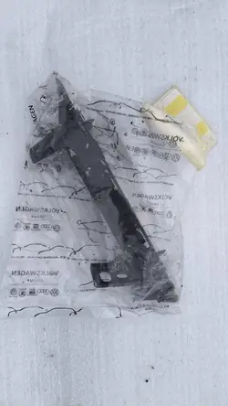 Bakre stötfångarhörn vänster Skoda Fabia Mk2 5J0807183