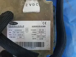 Transformateur Carrier Xarios 10-00423-00 12V