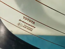 Vitre arrière coffre OEM IMPRK1534539 Toyota Corolla