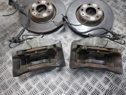 Disques + Plaquettes + Étriers Frein Avant OEM Audi A8 D3 3.0 TDI