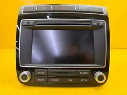 Radio VW Touareg II OEM 7P6035190C - Occasion