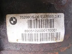 Différentiel arrière BMW E90 E91 325xi 2.5 N52 218ch xDrive 3,23 OEM 7529906