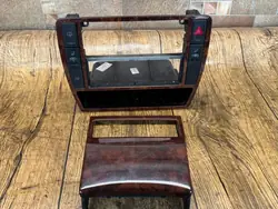 Cadre Radio OEM pour Passat B5 FL - Bois 1 DIN