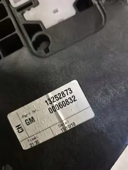 Pedalhalterung OEM 13252873 für Opel Meriva B