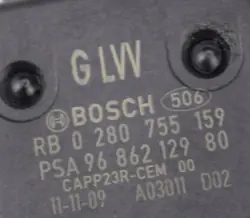 Gaspedal OEM 9686212980 für Citroen C5 III X7 HDI