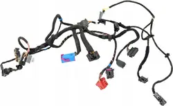 AUDI A6 C6 Kuljettajan istuimen johdotus vasen sähköinen muisti