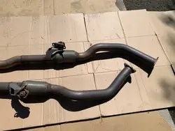 Tuyau d'échappement silencer mesh OEM Audi A8 D4 4.2 FSI droit