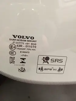 OEM 8845AGACMVZ1L framruta för Volvo S90 2017-