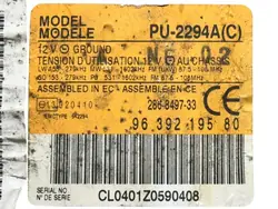 Citroen Peugeot CD Radio OEM 9639219580 - Gebraucht
