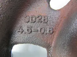 Collecteur d'échappement OEM 06B253033N Audi A4 1.6L