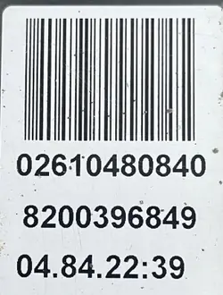 Elhandbroms OEM 8200396849 för Renault Scenic II