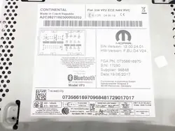Fiat 500X Radio OEM 07356616970 - Gebraucht