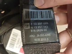 Säkerhetsbälte vänster fram OEM 13297085 Opel Astra J