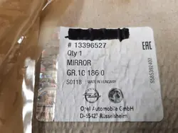 OEM 13396527 Rechtes Spiegelglas für Astra V K