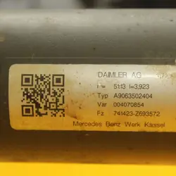 Mecanismo del diferencial A9063502404 Mercedes Sprinter 906